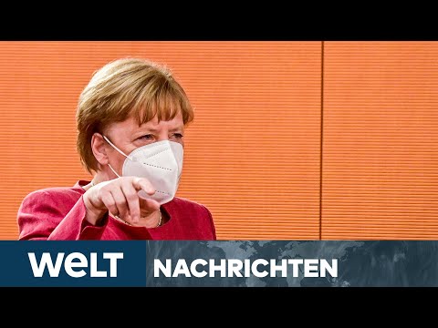 BUNDESNOTBREMSE "DRINGEND NOTWENDIG": Merkel verteidigt scharfe Corona-Maßnahmen I WELT Newsstream