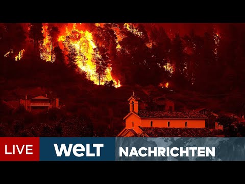 FEUERINFERNO: "Man hat uns brennen lassen!" - Viele Brände weiter außer Kontrolle | WELT Newsstream