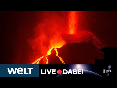 LA PALMA: Kein Ende absehbar - Vulkan in den Cumbre Vieja seit einem Monat aktiv