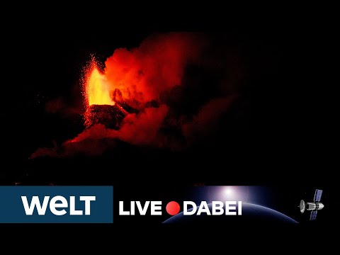 AUSBRUCH AUF LA PALMA: "Neue, intensivere Phase" - Vulkan auf Kanareninsel aktiver | WELT Live dabei