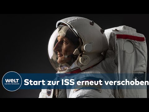 SCHLECHTE WETTERAUSSICHTEN: Der Deutsche Matthias Maurer muss weiterhin auf den Start zur ISS warten