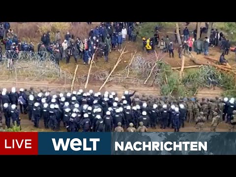 DRAMA AN DER GRENZE: "Germany, Germany" Gefährliche Lage! Migranten mit Ziel EU | WELT Newsstream
