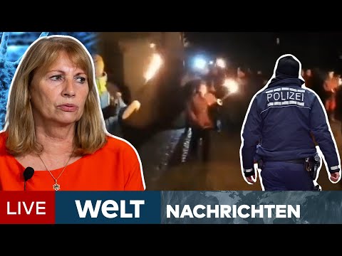 CORONA-PROTEST mit FACKELN: Eskalation in Sachsen wegen verschärfter Maßnahmen | WELT Newsstream
