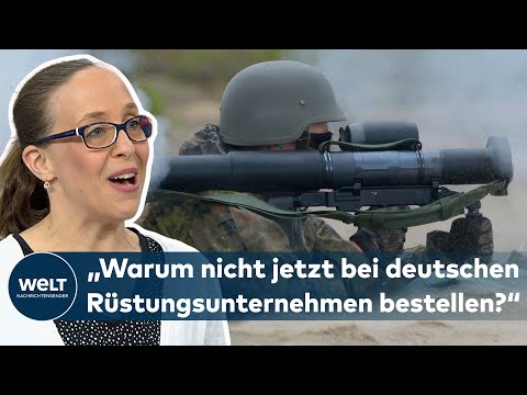 WAFFEN FÜR DIE UKRAINE: "Berichte von angeschimmelten Waffensystemen" | WELT Interview