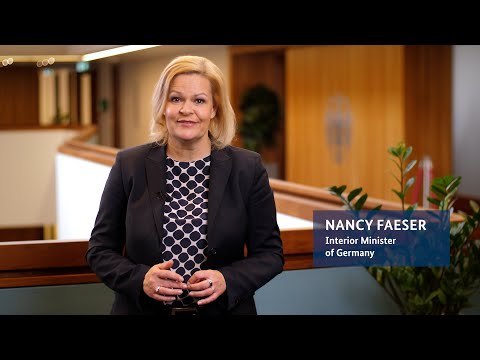 Botschaft von Nancy Faeser an Kriegsflüchtlinge aus der Ukraine