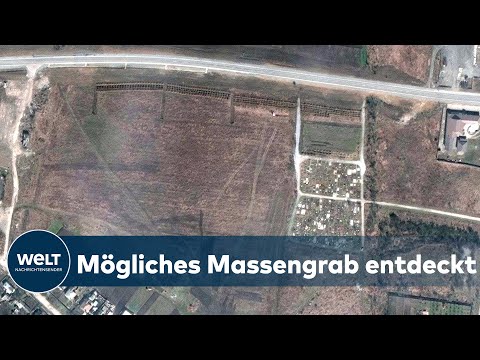 KRIEG IN DER UKRAINE: Satellitenbilder sollen Tausende Grabstellen in der Nähe von Mariupol zeigen