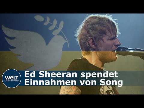 HILFE FÜR DIE UKRAINE: Ed Sheeren spendet Einnahmen von neuem Song I DIE GUTE NACHRICHT