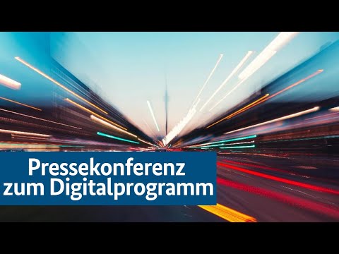 Pressekonferenz zum Digitalprogramm und Eröffnung der Lernwelt Digitalakademie Bund
