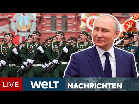 MITTEN IM UKRAINE-KRIEG: Putin feiert mit Heerschau den "Tag des Sieges" | WELT Newsstream