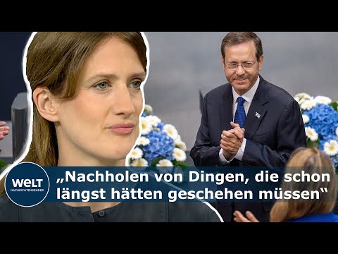 HOHER BESUCH: Jennifer Wilton über Rede von Israels Präsident Jitzchak Herzog vor dem Bundestag