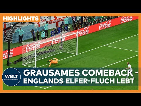 WM 2022: Und wieder scheitert England an einem Elfmeter | FIFA Highligths in Katar