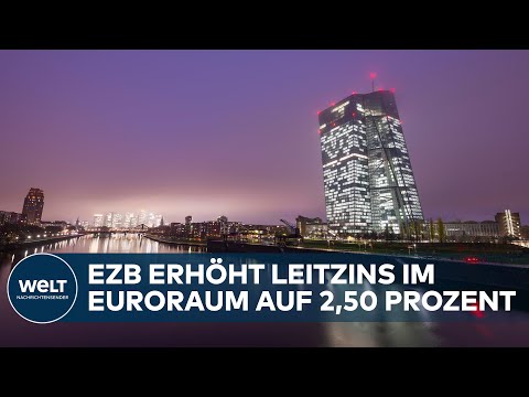 BÖRSE: EZB erhöht Leitzins im Euroraum auf 2,50 Prozent