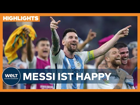 WM 2022: Messi trifft im 1000. Spiel und führt Argentinien ins Viertelfinale | Fifa Higlights