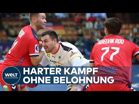 ERSTER DÄMPFER: Klasse gekämpft - WM-Pleite für deutsche Handballer gegen Norwegen | WM-Highlights